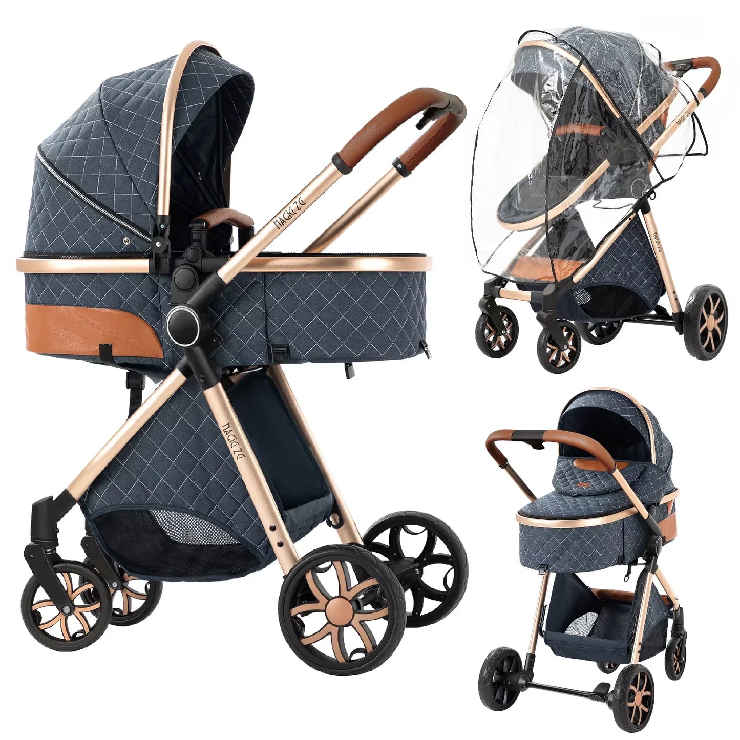 baby newborn items Baby stroller baby cars Stroller 3 in 1 Light stroller baby trio baby stroller Lightweight stroller strolle