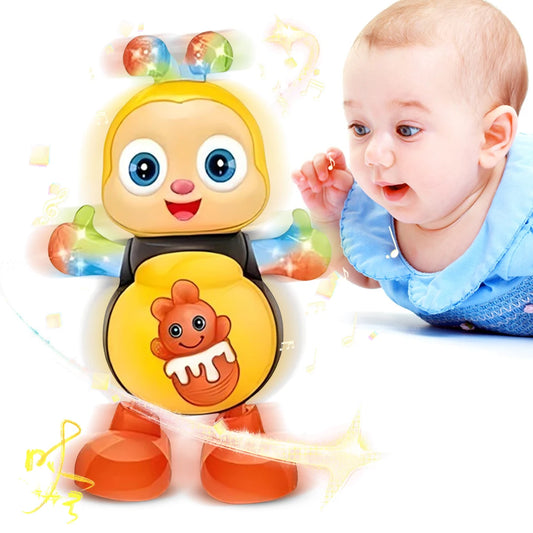 Cartoon Musical Dancing Toy Preschool Learning Toys Educational Toys for Kids Christmas Birthday Gifts for Boys Girls
