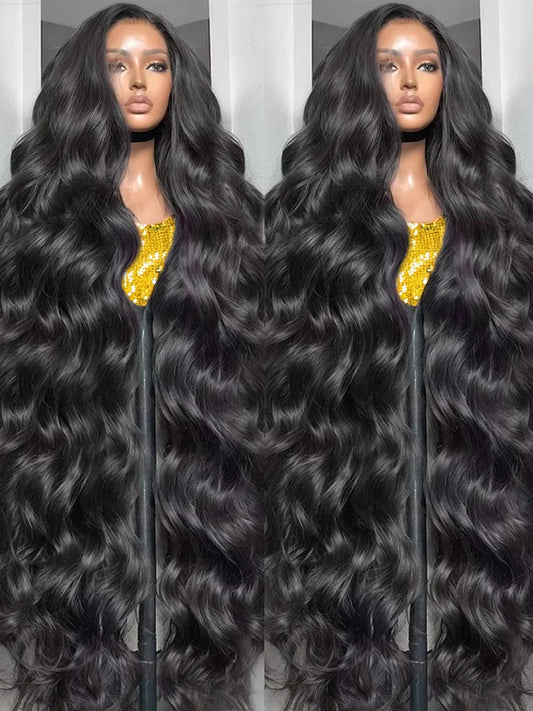 36 40 Inch 13x6 Hd Lace Frontal Human Hair Wig 13x4 Body Wave Human Hair Wigs For Women Pre Plucked Lace Front Human Hair Wig ﻿
