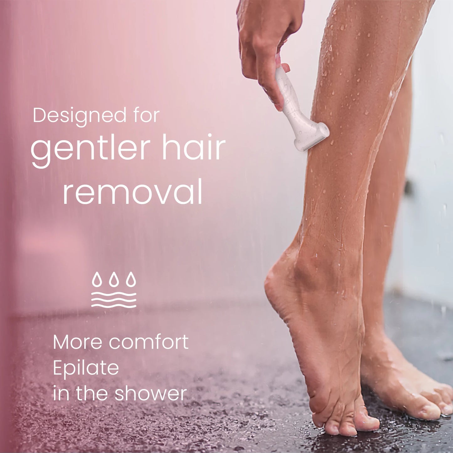 MAXGROOM 4 in 1 Body Hair Trimmer Kit for Women Electric Nose Ear Trimmer Rechargeable Razors for Groin IPX6 Waterproof Epilator