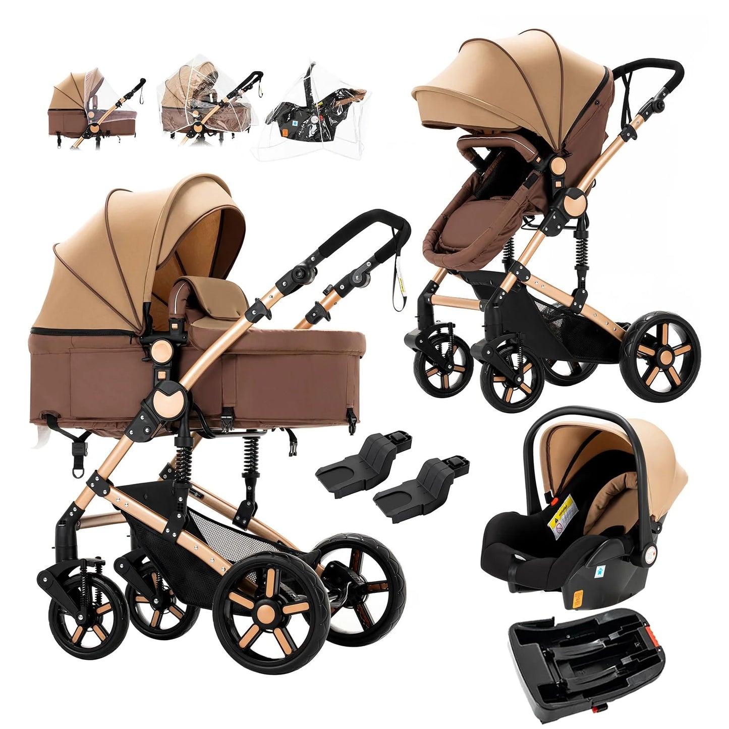 Seat With ISOfix Folding Cart High quality newborn Lightweight baby car light strollers Baby carri Seat With ISOfix FoldingStro