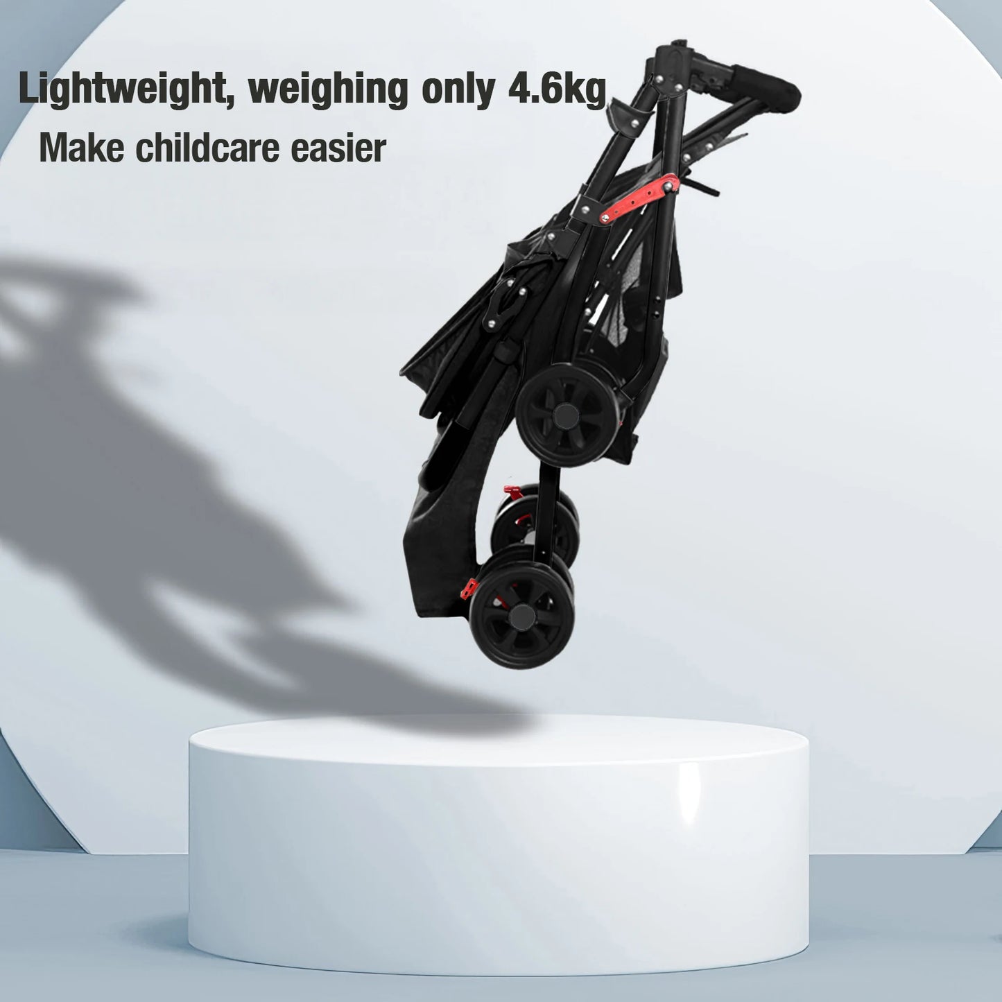 Baby Stroller Simple Style baby light carts Baby carriage Foldable Prams Sit & Lying Multifunctional Stroller Travel Portable