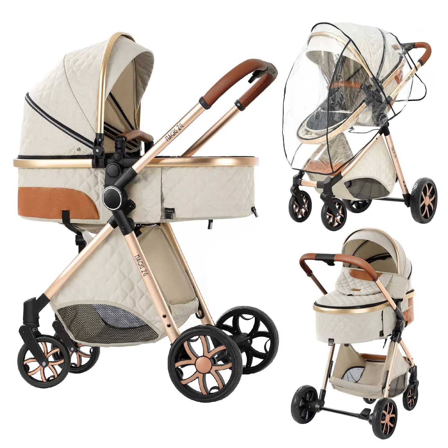 baby newborn items Baby stroller baby cars Stroller 3 in 1 Light stroller baby trio baby stroller Lightweight stroller strolle