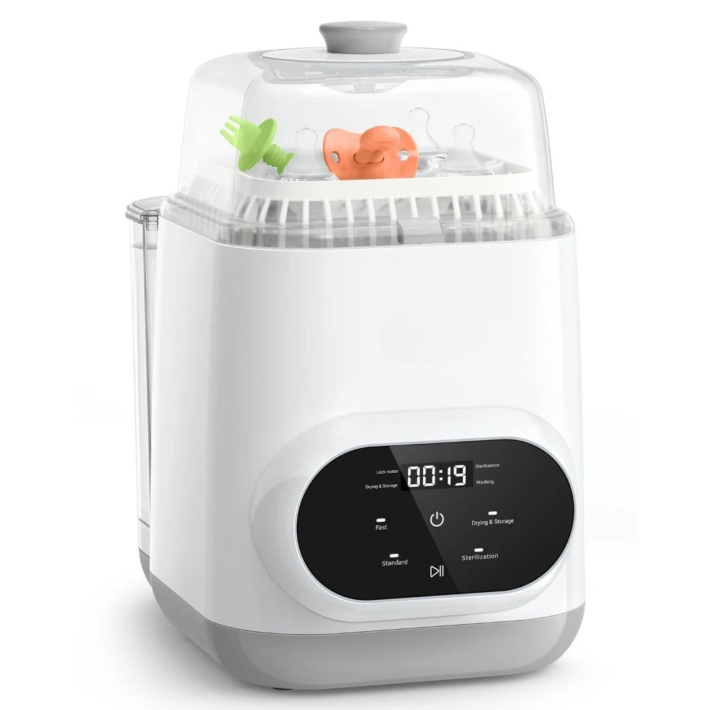 New upgrade- Bottle Washer Pro | All-in-One Bottle Washer and Sterilizer and Dryer | Baby Bottle Washer for Bottles-High quality