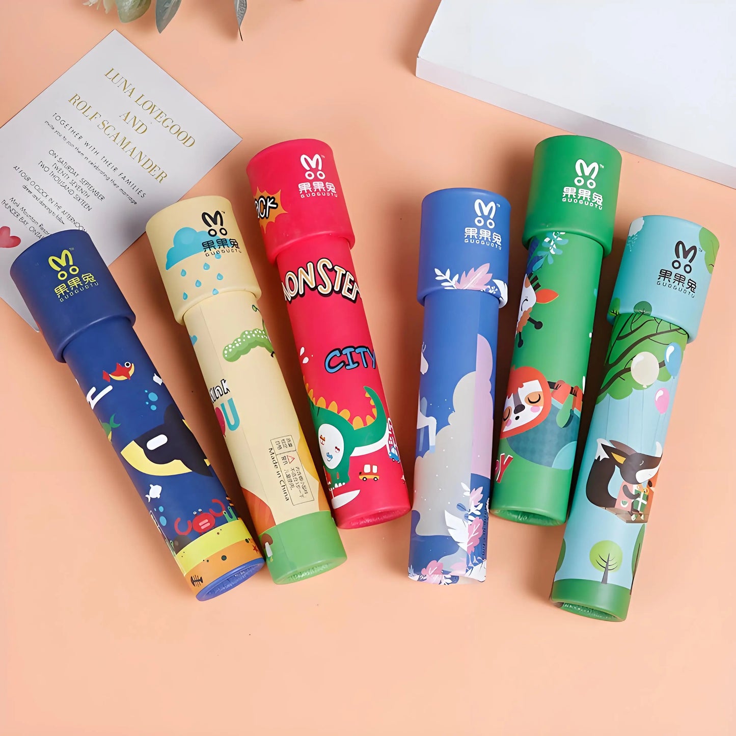 Kaleidoscope Toy for Kids – Educational Science Telescope for Boys & Girls, Fun Gift for Preschoolers and Elementary Students