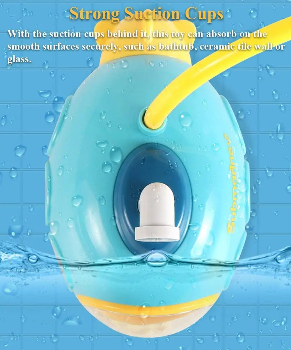 Baby Bath Toys for Kids Electric Submarine Shower Sucker Baby Toys Spray Water Toys Bathtub Toys Sprinkler Baby Shower