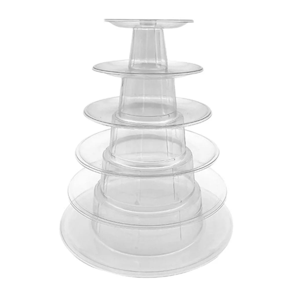 4/6 Tiers Candies Storage Shelf Wedding Dessert Display Stands Cake Support for Weddings Birthday Parties Baby Showers