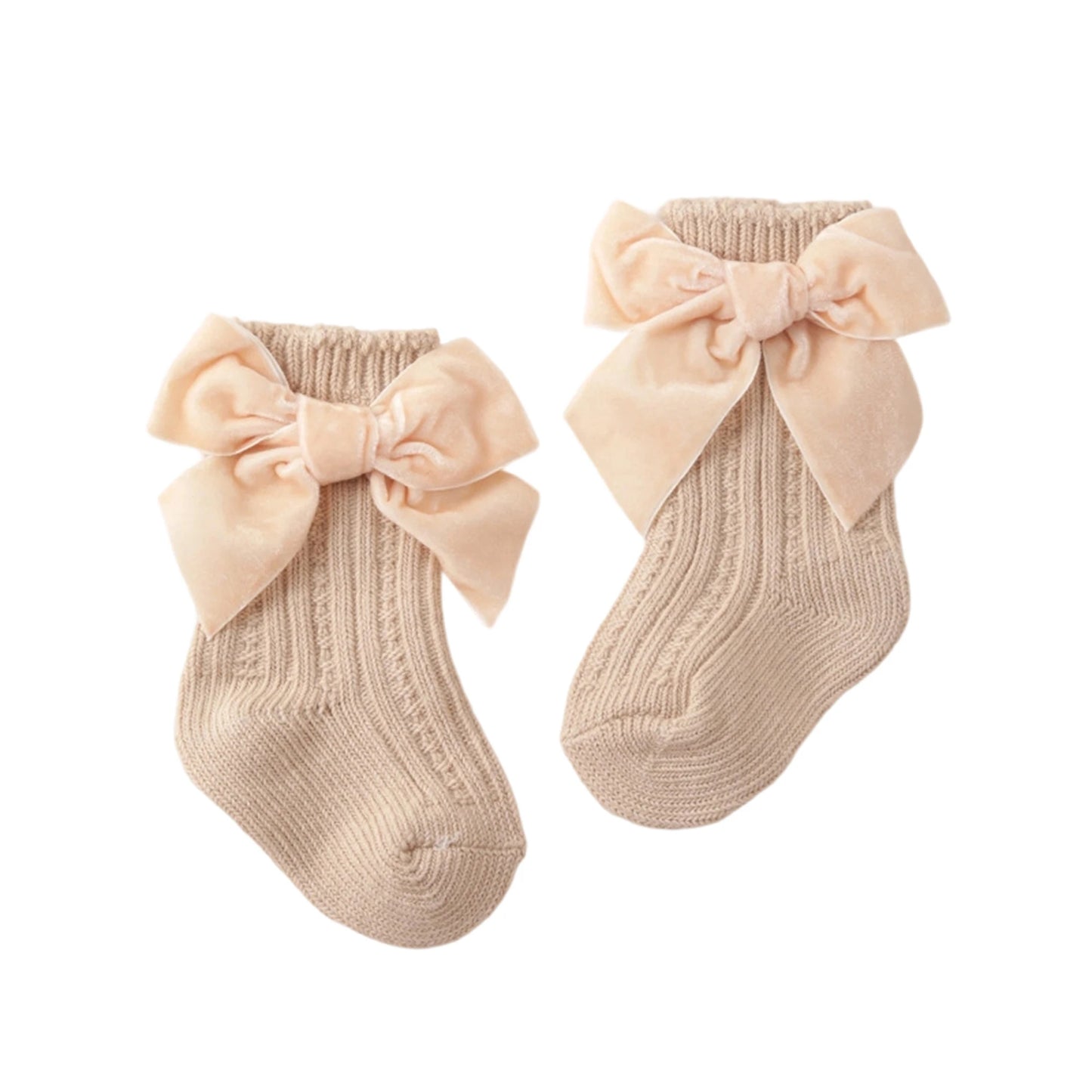 Adorable Toddler Knee High Socks with Lovely Lace Trim and Non-Slip Grip for Fall and Winter Wear