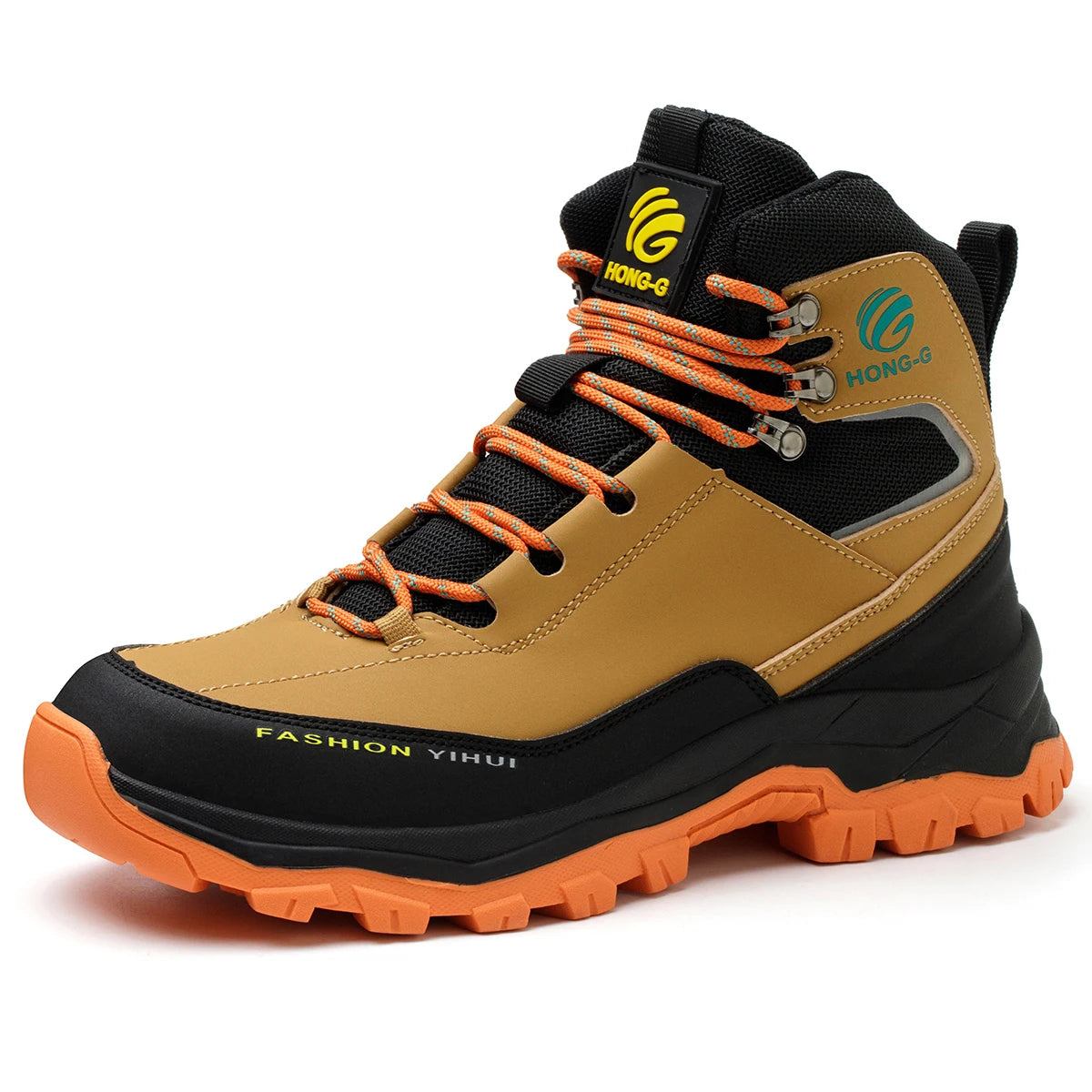 Safety Shoes Men Boots High Top Work Sneaker Steel Toe Industrial Shoe Anti-smash Puncture-Proof Work Boots Indestructible Shoes