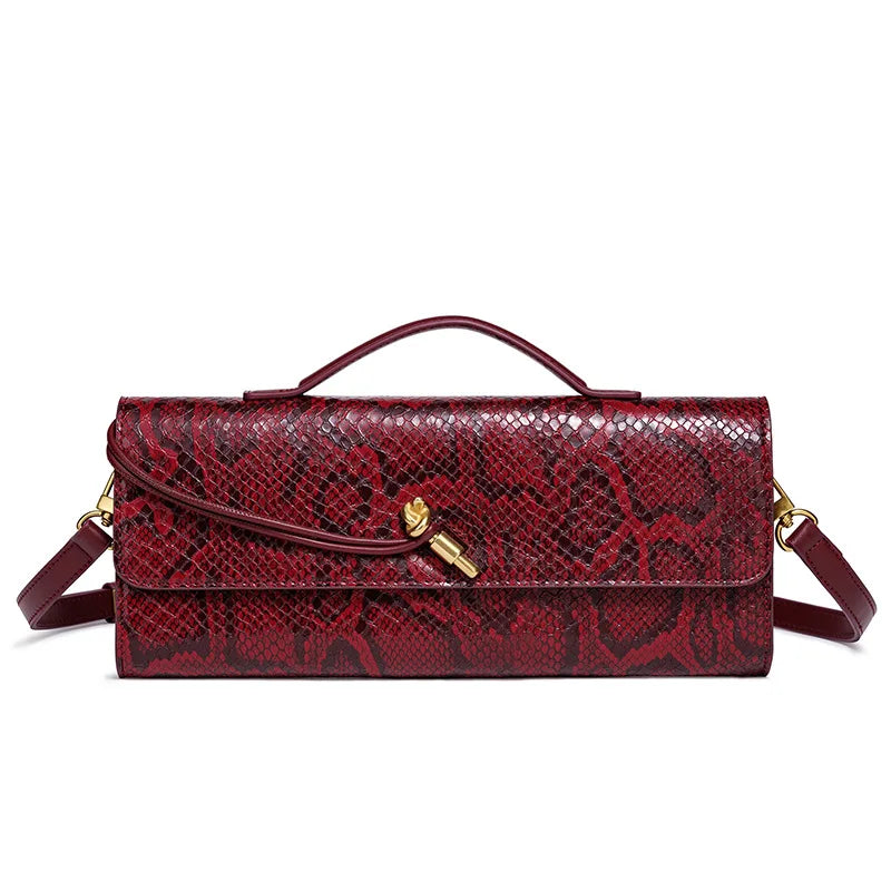 Luxury Designer Ladies Shoulder Bag Leather Crossbody Handbag Messenger Tote Elegant Classic Famous Brand Women's