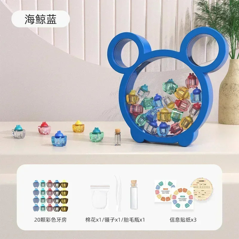 New Cute Baby Tooth Box Creative Durable Teeth Collection Box Milk Teeth Storage Baby Souvenirs