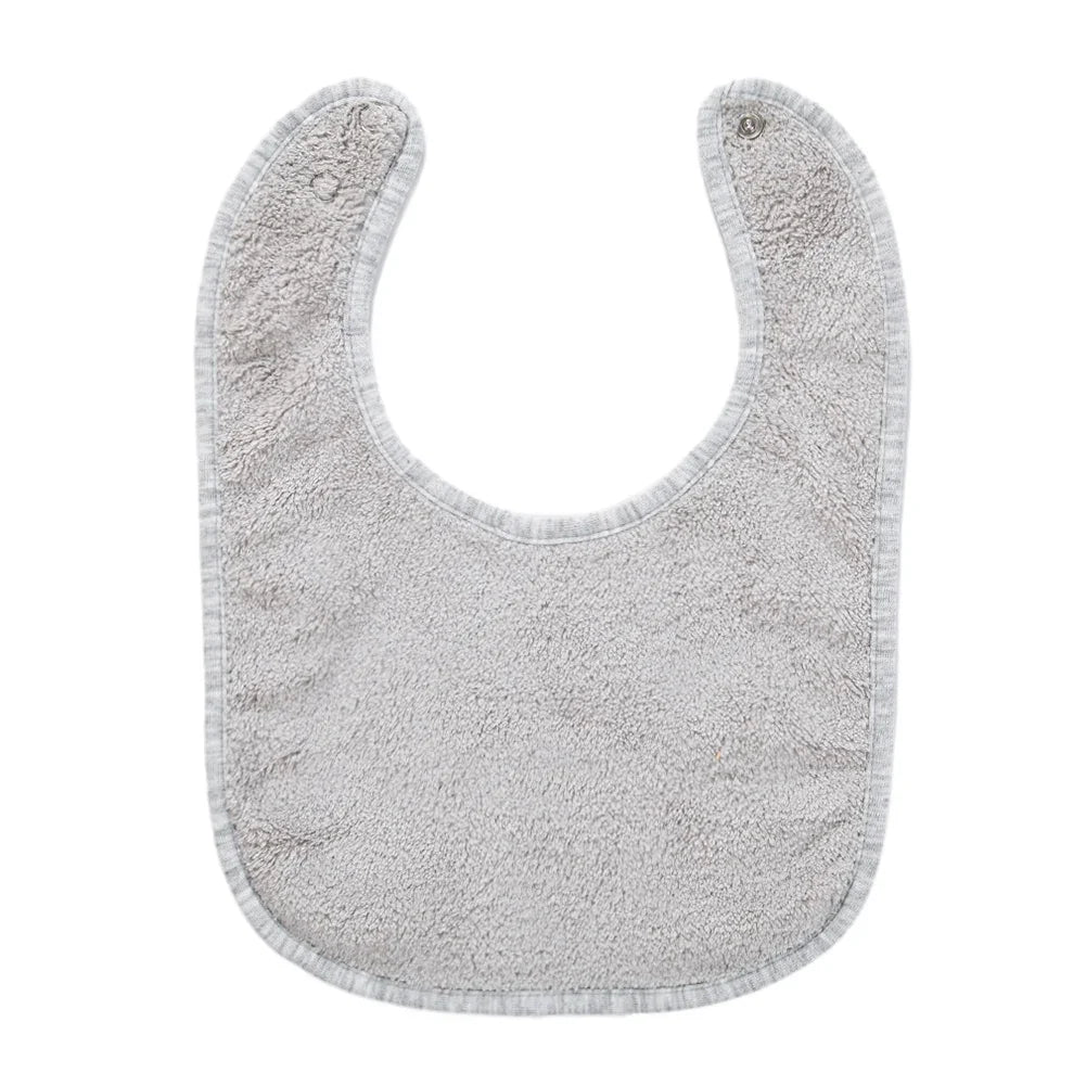 Solid Terry Towel Baby Bibs Sweet Cotton Saliva Towel Adjustable Korean Kids Boys Girls Pocket Bandanas Feeding Burp Clothes