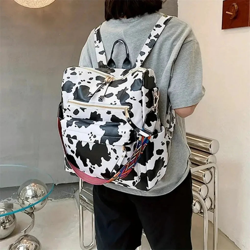 Women's Fashion Backpack Purses Multipurpose Design Handbags and Shoulder Bag Pu Leather Women Backpack School Bag
