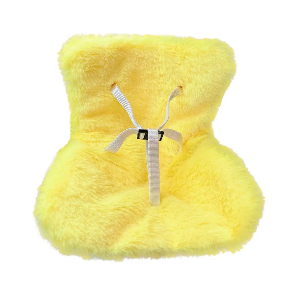 Car Ventilation Safety Seat Soft Kawaii Doll Seat Car Ornament Doll Safety Seat Car Interior Decoration for 17cm Cute Doll