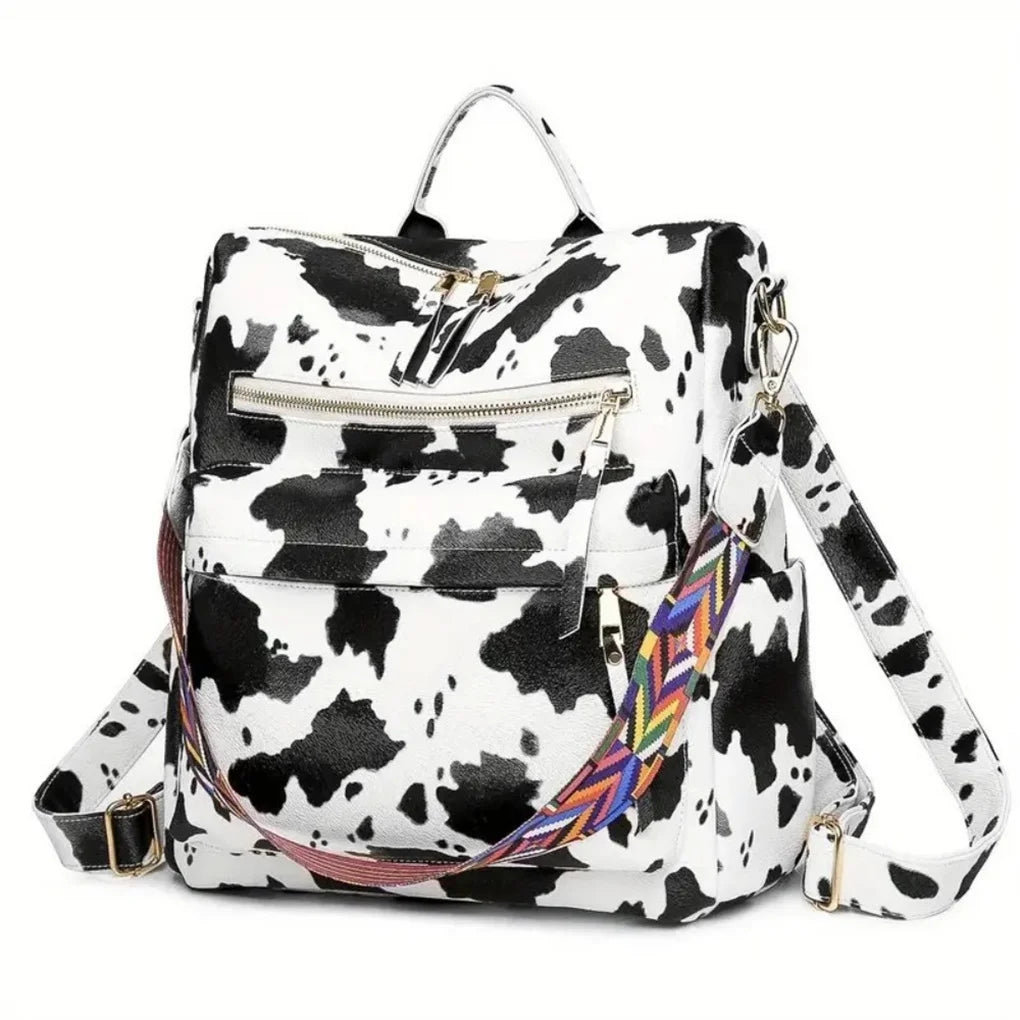 Women's Fashion Backpack Purses Multipurpose Design Handbags and Shoulder Bag Pu Leather Women Backpack School Bag