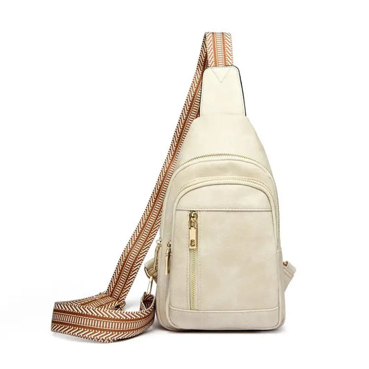 Women's Crossbody Handbags Leather Women Shoulder Bag Fashion  Pattern Simple Solid Color Large Layered Practical Messenger Bag