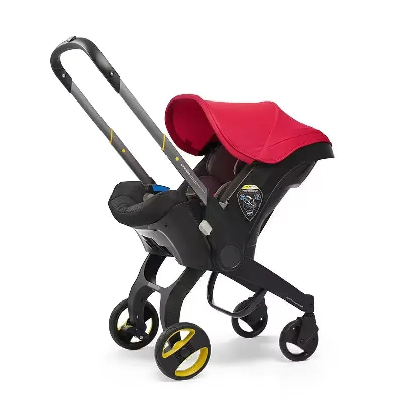 4 In 1 Baby Stroller Baby Cart Baby pram Baby Walker Infant Mother-Kids Children Portable Newborn Multi-function Child Car Seat