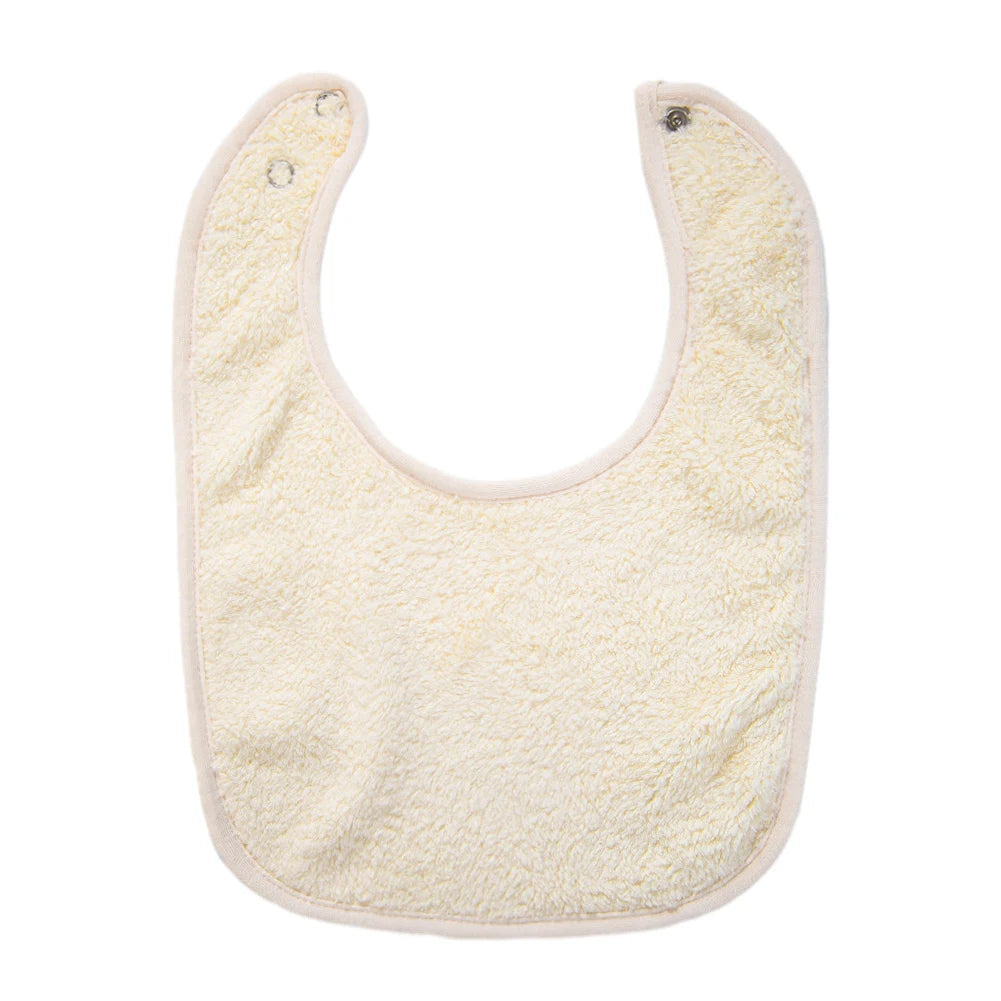 Solid Terry Towel Baby Bibs Sweet Cotton Saliva Towel Adjustable Korean Kids Boys Girls Pocket Bandanas Feeding Burp Clothes