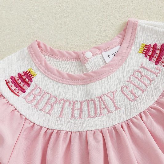 Adorable Toddler Floral Print Sleeveless Romper with Bowknot Headband Set for Summer Birthday Party Outfit