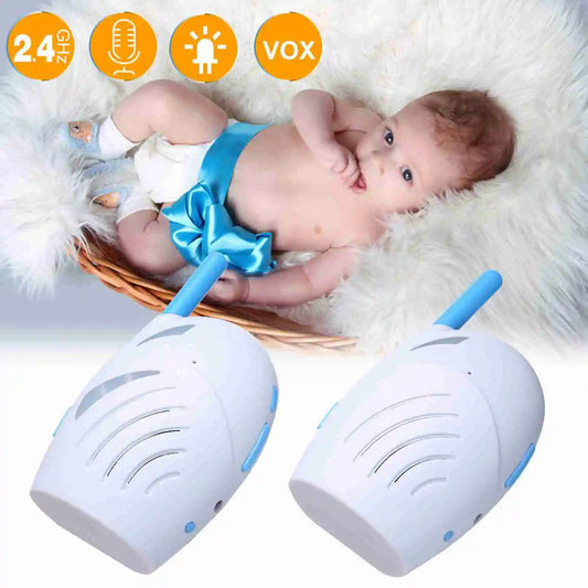 Baby Detectophone 2.4GHz Wireless 2 Way Intercom Crying Sound Alarm Child Detectophone for Home Wireless Camera