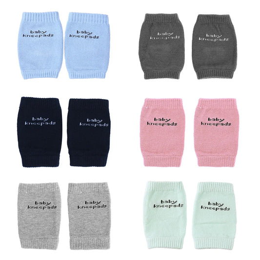1 Pair Baby Knee Pad Kids Safety Crawling Elbow Cushion Infants Toddlers Protector Safety Kneepad Leg Warmer Supplies