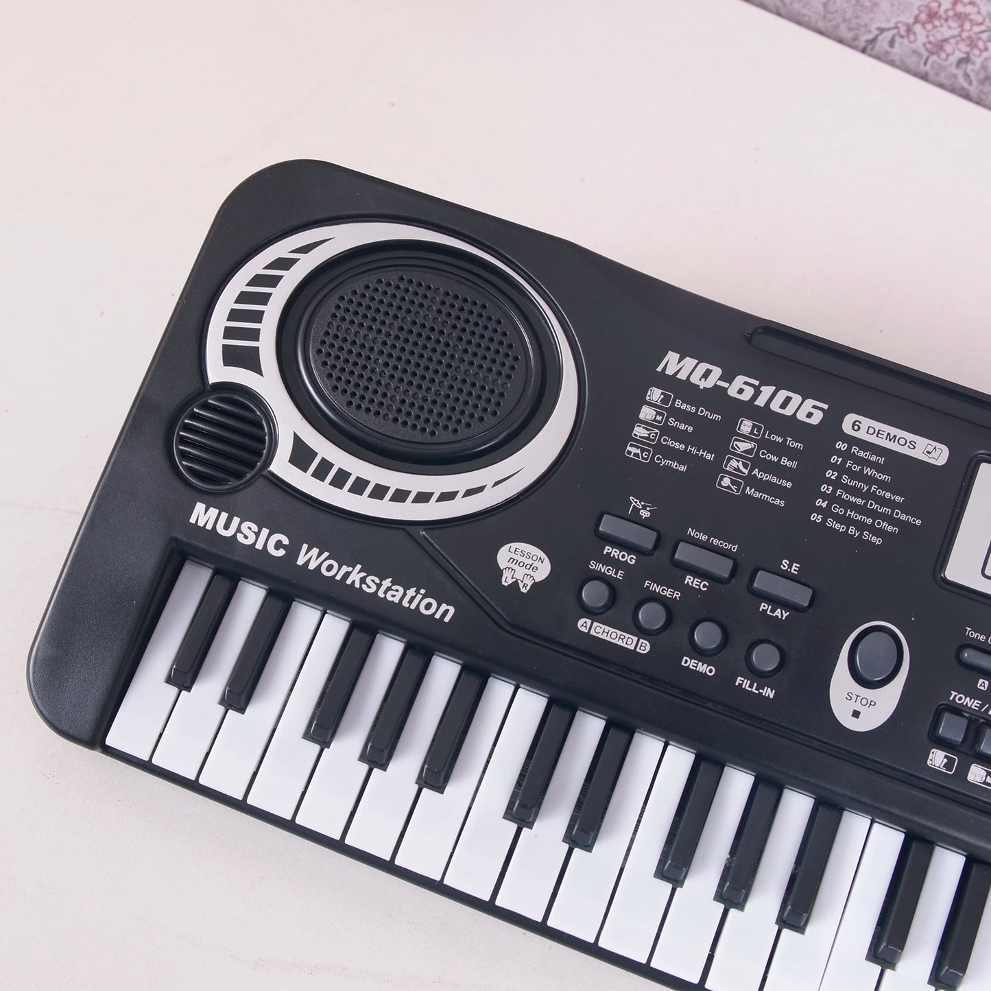 61 Keys Black Digital Music Electronic Keyboard Electric Piano Kids Musical Instrument 61 Keys Electronic Keyboard