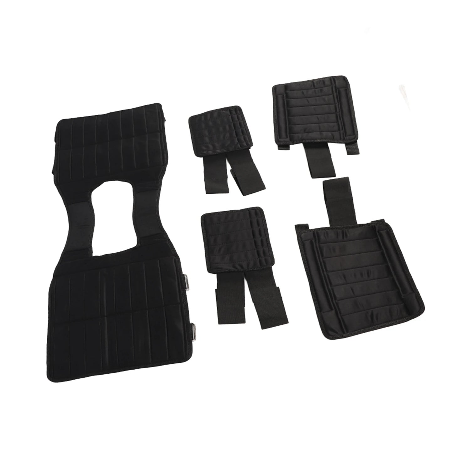 Max Loading 15kg/35kg Adjustable Vest Weight Exercise Weight Loading Cloth Strength Training with 6kg Leg Weight 5kg Arm Weight