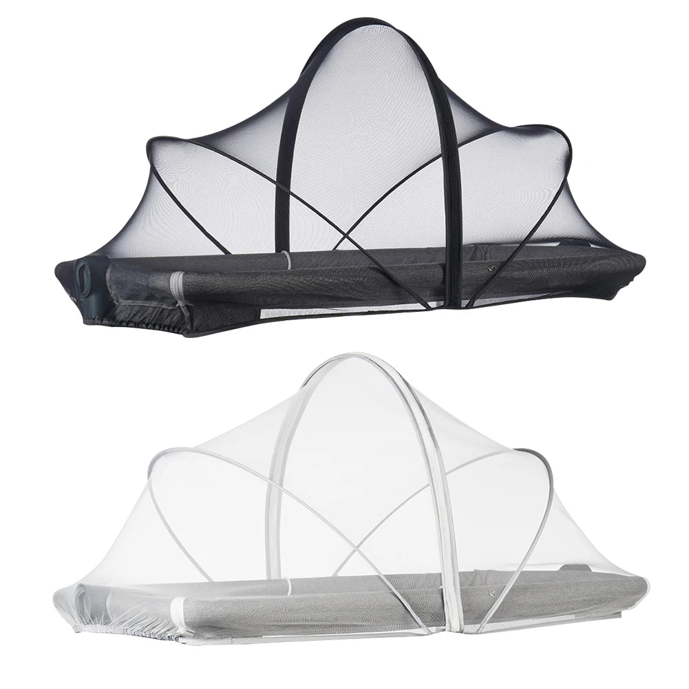 Foldable Mosquito Net Breathable Folding Crib Cover Bassinet Mosquito Net Cover for Baby Crib To Keep Cats/Bugs Out