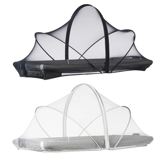 Foldable Mosquito Net Breathable Folding Crib Cover Bassinet Mosquito Net Cover for Baby Crib To Keep Cats/Bugs Out
