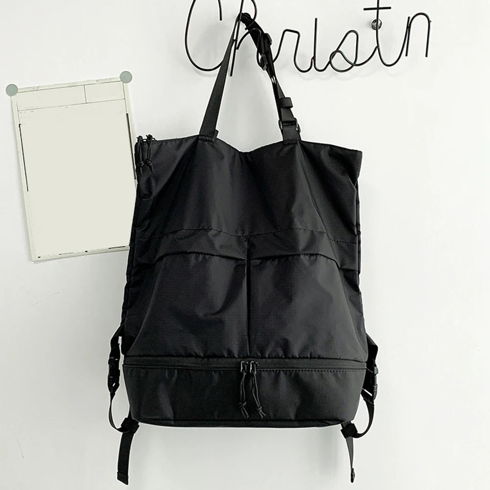 Nylon Waterproof Travel Backpack Large Capacity Students Satchel Daypack for Women Men Fashion Portable School Backpack