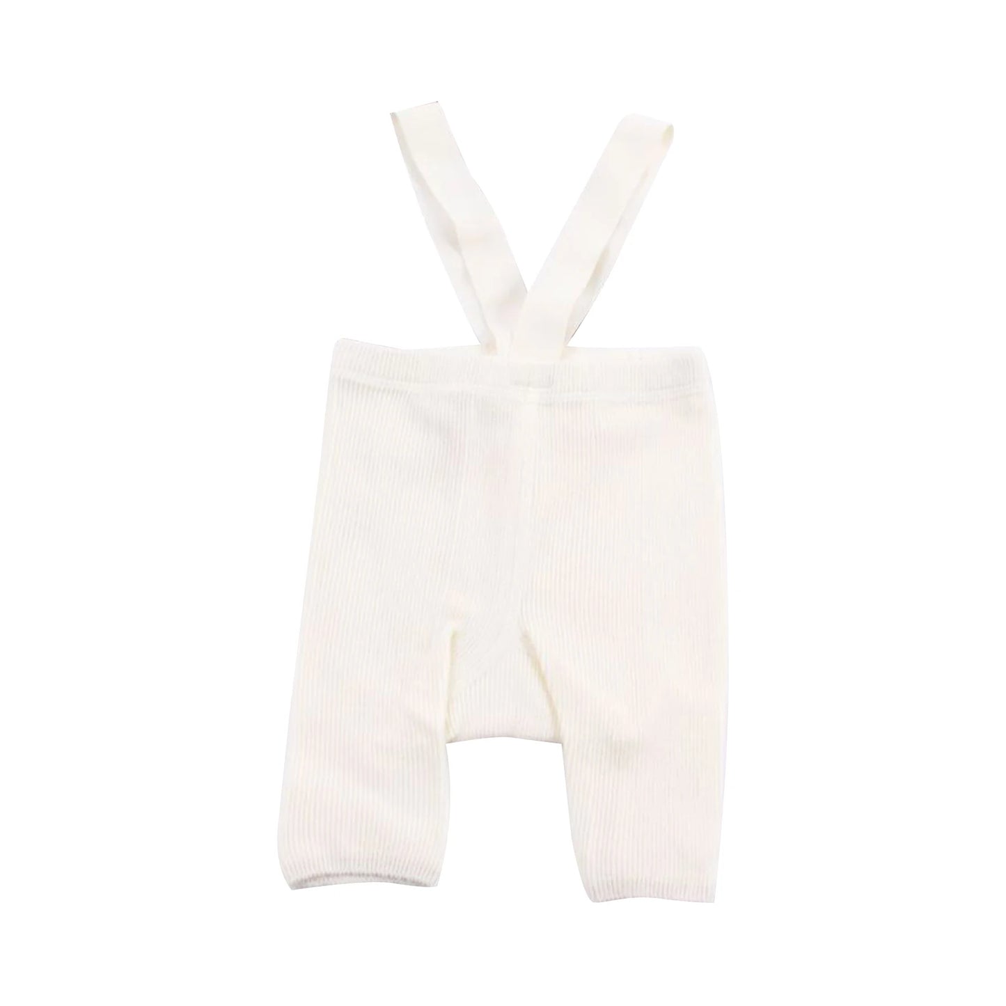 Infant s Stylish Solid Color Suspender Tights for Baby Boys and Girls with High Waist Knitted Leggings for Toddlers