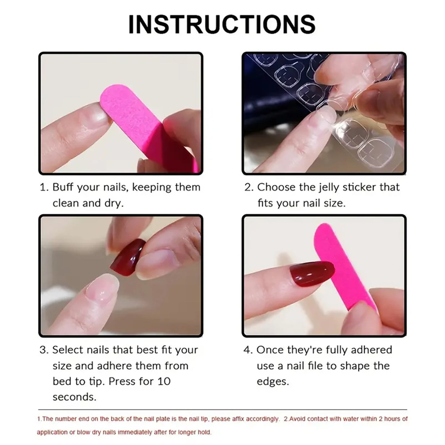 Black stiletto Press On Nails Tips Fake Nail Ultra-long Reusable Long Lasting Artificial Nail art for Hand Decoration Nail Art