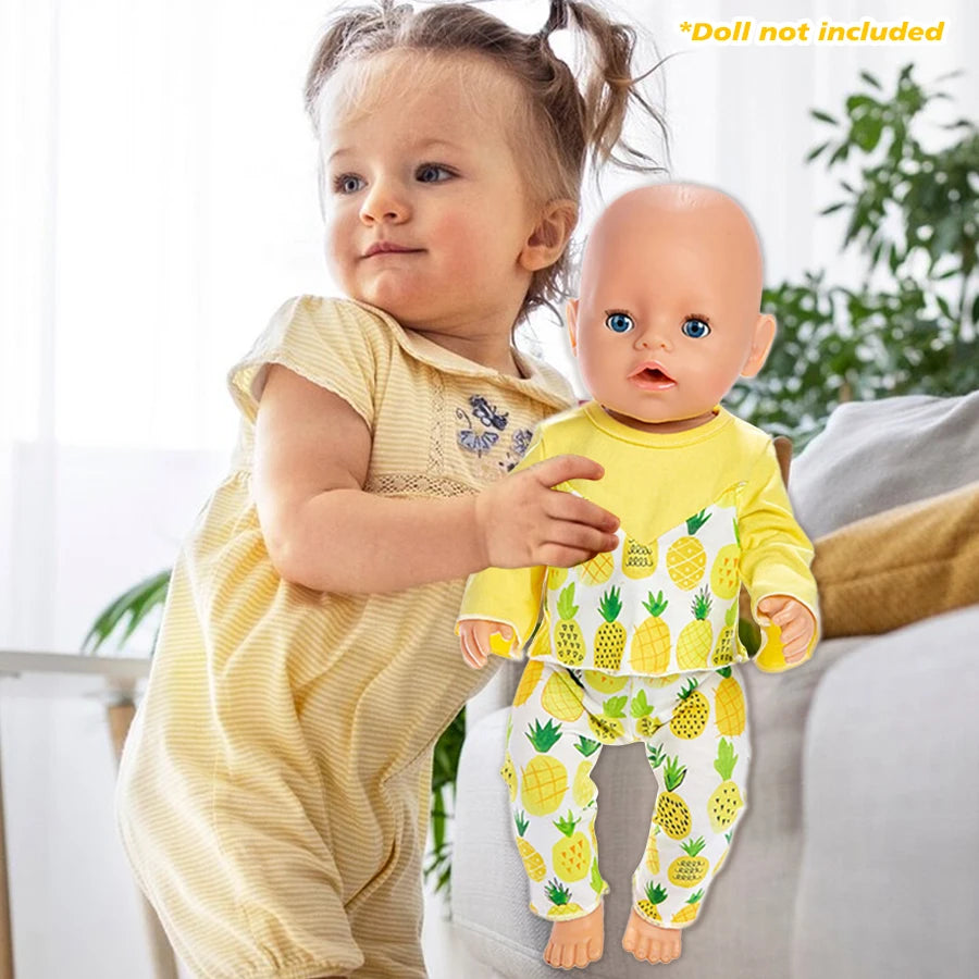 18inch/45cm Baby New Born Doll Clothes Set Make Up Mermaid Clothes Accessories Suit For Baby Kid Birthday&Festival Girl Gift