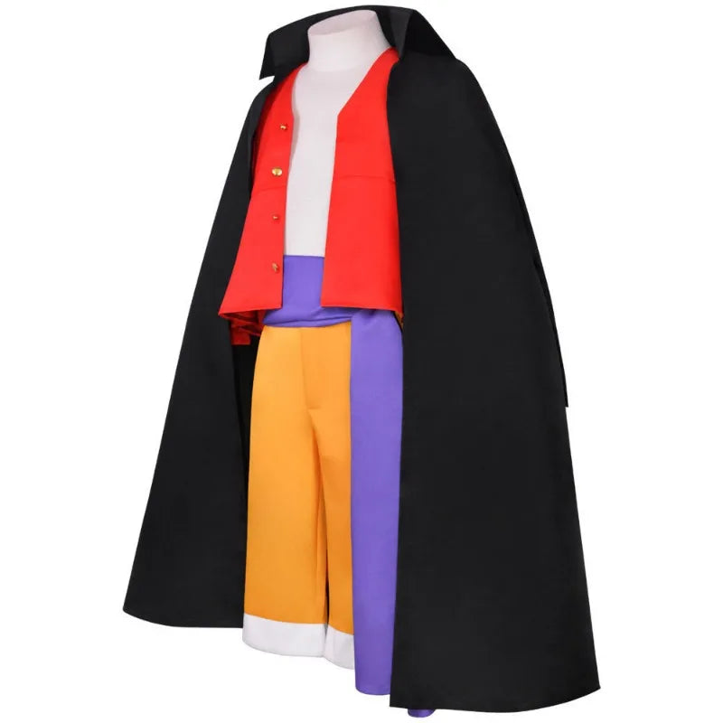 Anime Captain Cosplay Costume Coat Tops Pants Hat Full Set for Adult Men Outfits Halloween Carnival Party Clothes Role Play