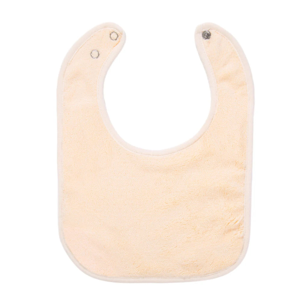 Solid Terry Towel Baby Bibs Sweet Cotton Saliva Towel Adjustable Korean Kids Boys Girls Pocket Bandanas Feeding Burp Clothes