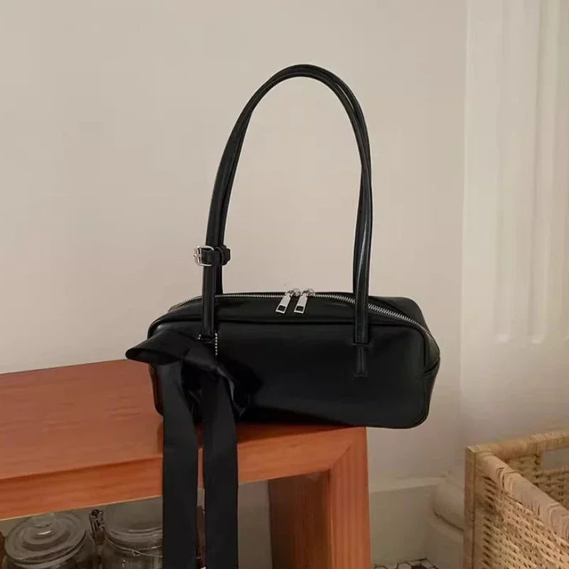 Fashion Solid Large Capacity Shoulder Bags Interior Compartment Soft 2025 High Quality Bags for Women Zipper Pu Women's Handbags