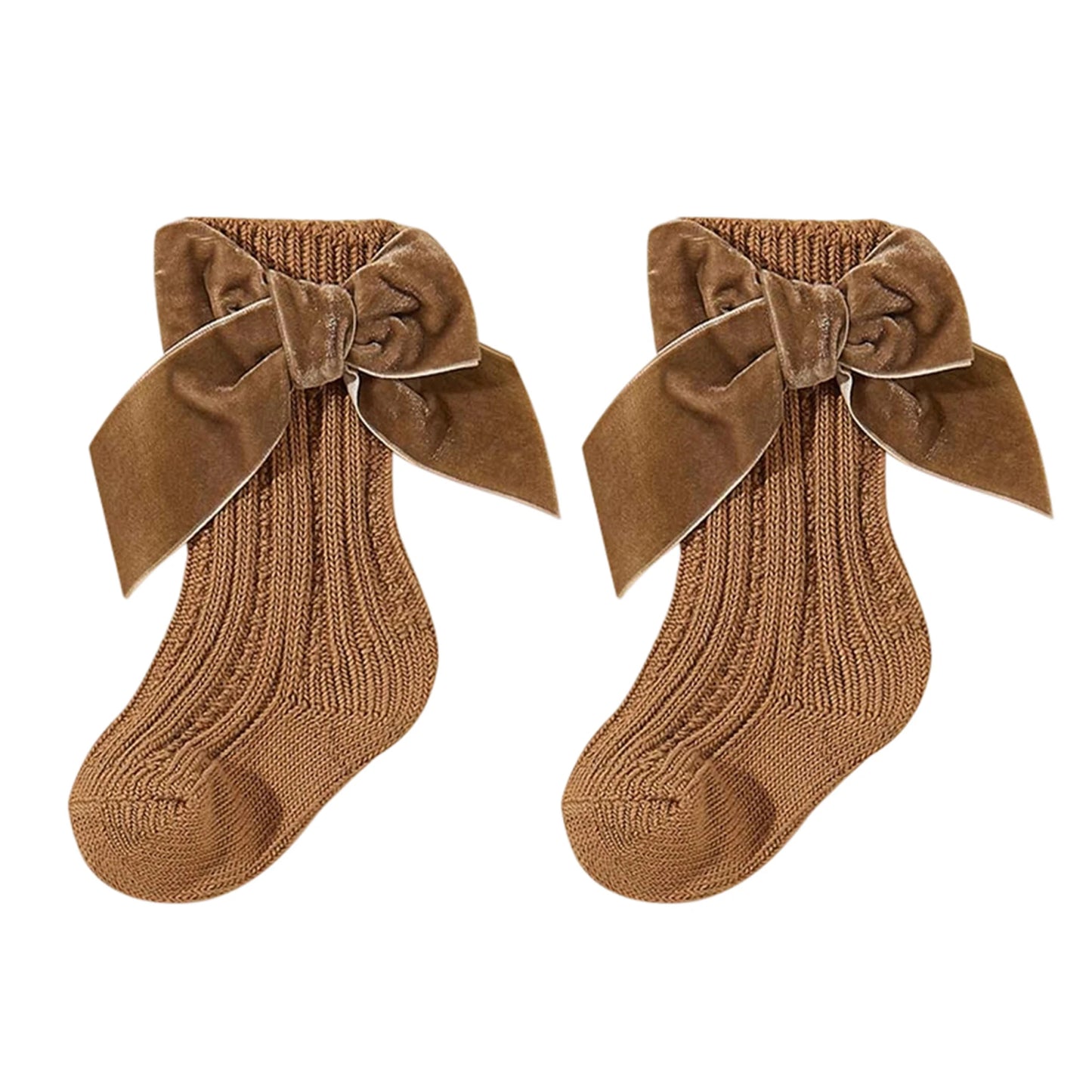 Adorable Toddler Knee High Socks with Lovely Lace Trim and Non-Slip Grip for Fall and Winter Wear