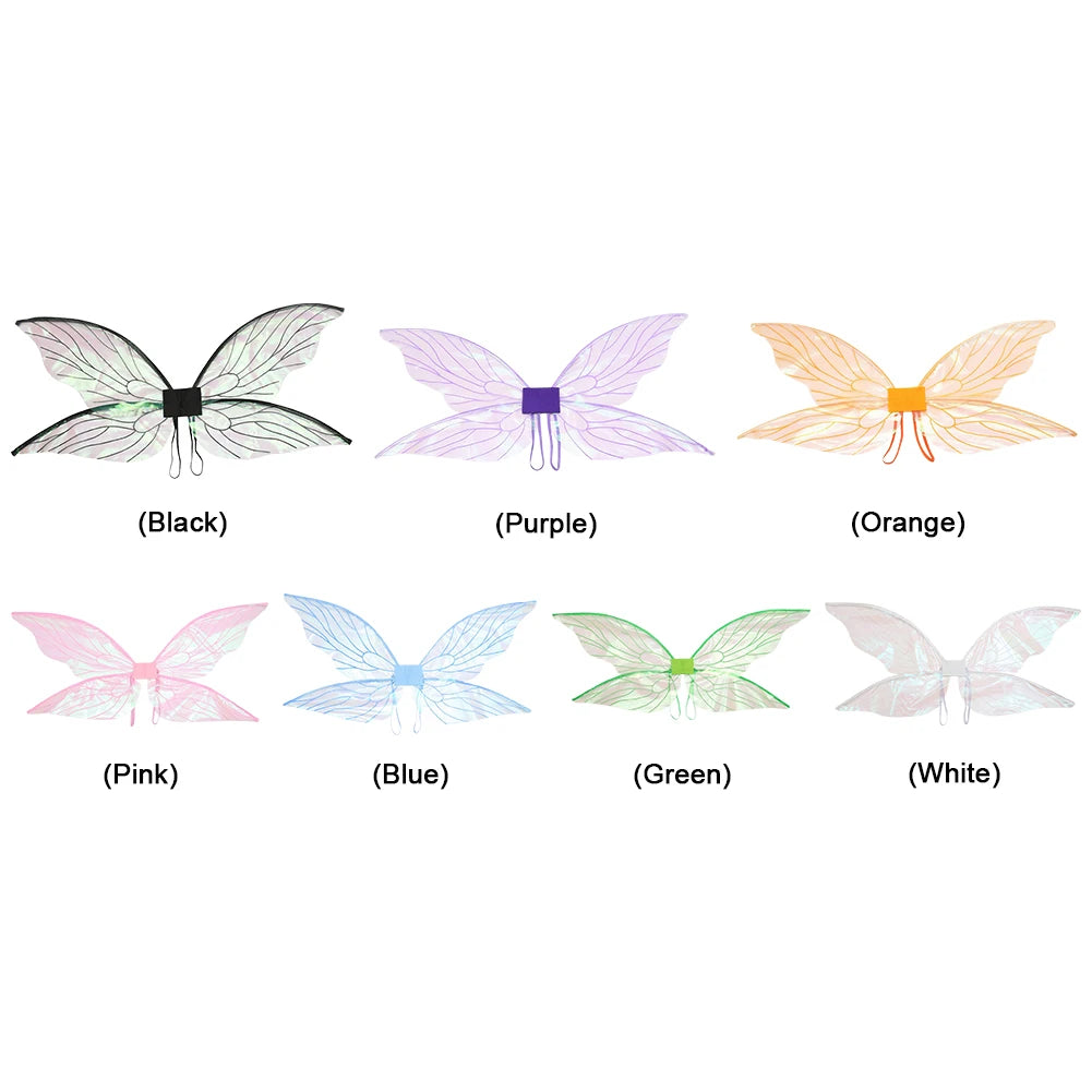 Dress UP Elf Cosplay Wing for Adults Women Girls Fairy Wings Fairy Wings Costume Masquerade Festive Party Props