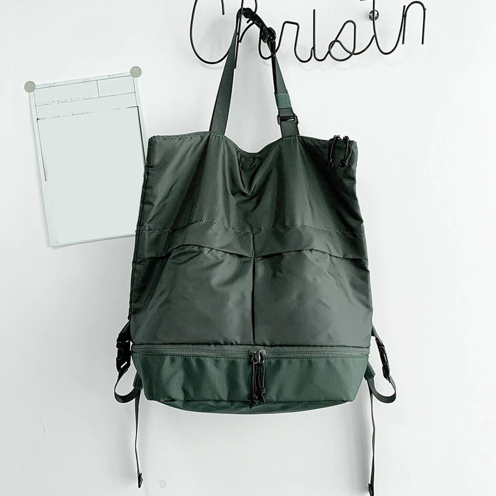 Nylon Waterproof Travel Backpack Large Capacity Students Satchel Daypack for Women Men Fashion Portable School Backpack