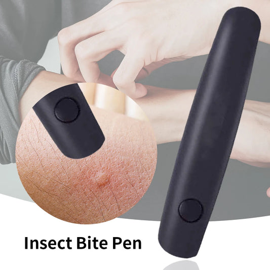 Electronic Mosquito Bite Pen Natural Mosquito Bite Heat Pen Chemical-Free Electric Insect Bite Healer for Camping Travel Outdoor