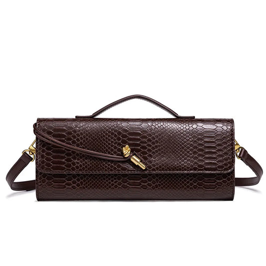 Luxury Designer Ladies Shoulder Bag Leather Crossbody Handbag Messenger Tote Elegant Classic Famous Brand Women's