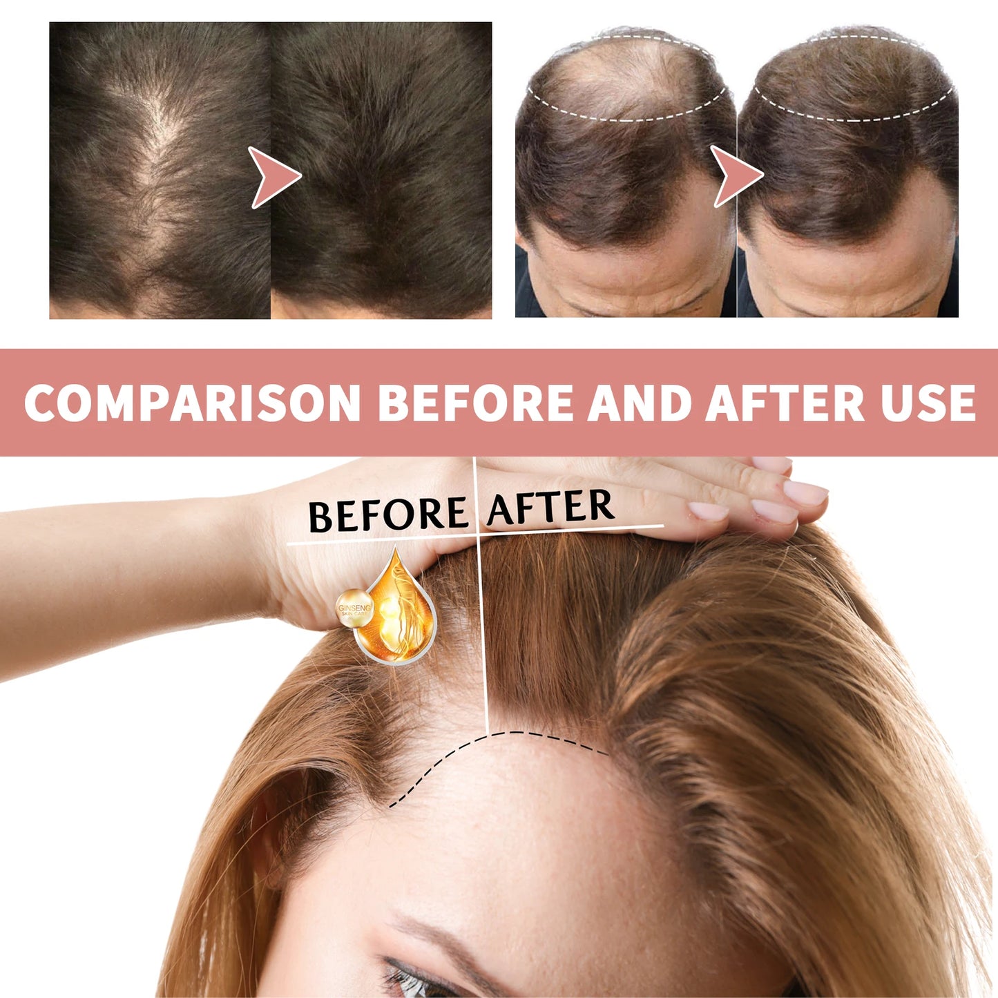 Premium Hair Care Amps For Hair conditioning and repair,Improves Texture And Repairs Damaged Hair For Cleaning Healthy Hair Oil