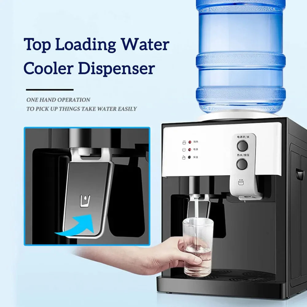 Hot Cold Water Dispenser Top Loading Water Cooler Dispenser 5 Gallon Countertop Water Cooler Dispenser 3 Temperature Settings