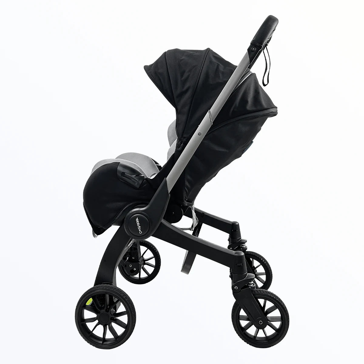 Newborn travel car, lightweight and foldable, adjustable handle, can be pushed in both directions, Can Be Used As A Mother's Da