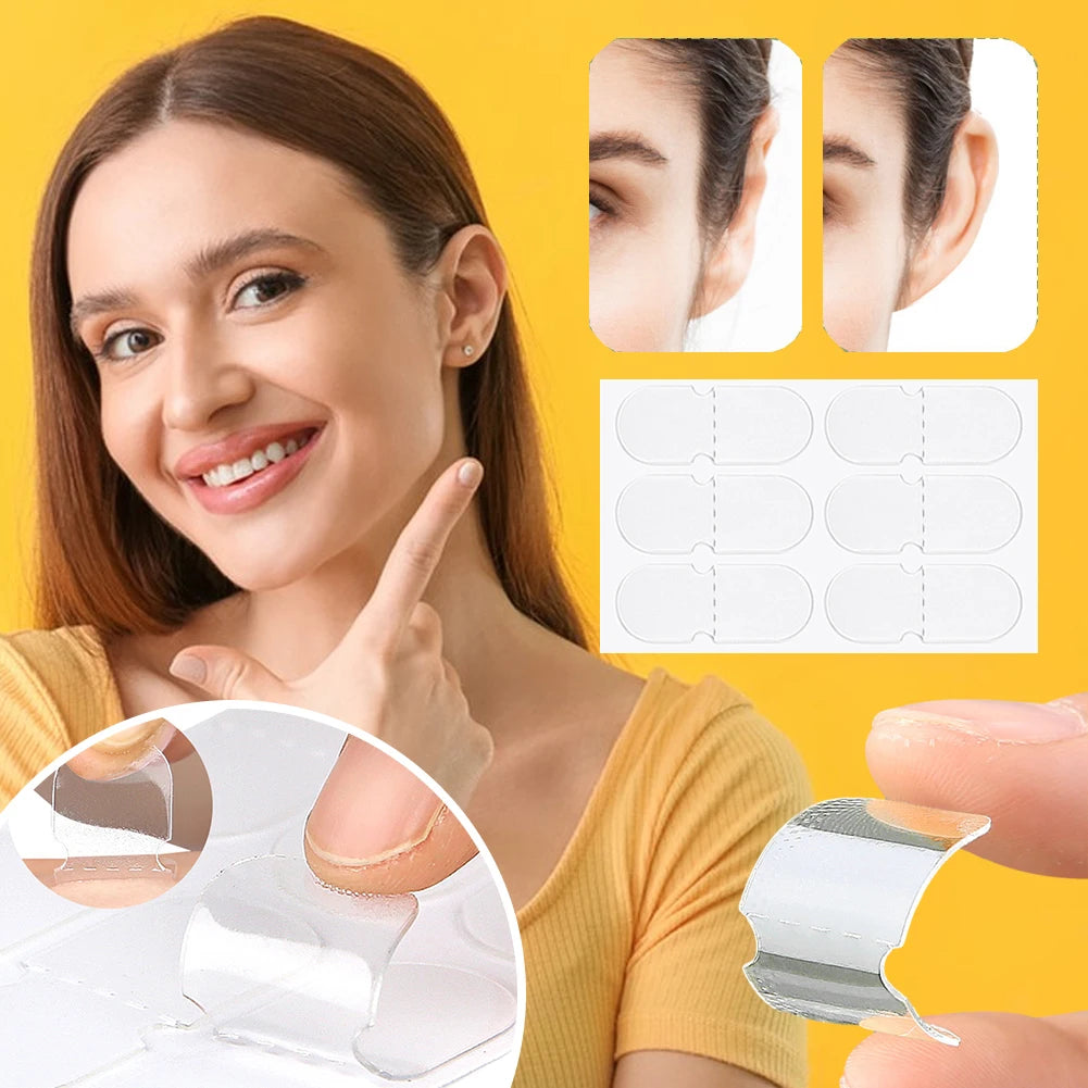 60 Pcs Cosmetic Ear Corrector Protruding Ear Solution Aesthetic Correctors Solves The Problem of The Big Ear Big Ear Supporters