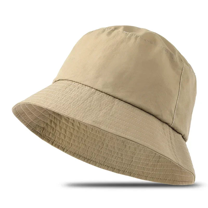 Waterproof Large Size XL62cm Sun Hat Men Women's Sunscreen Mountaineering Big Head Circumference Summer UV Protection Bucket Hat
