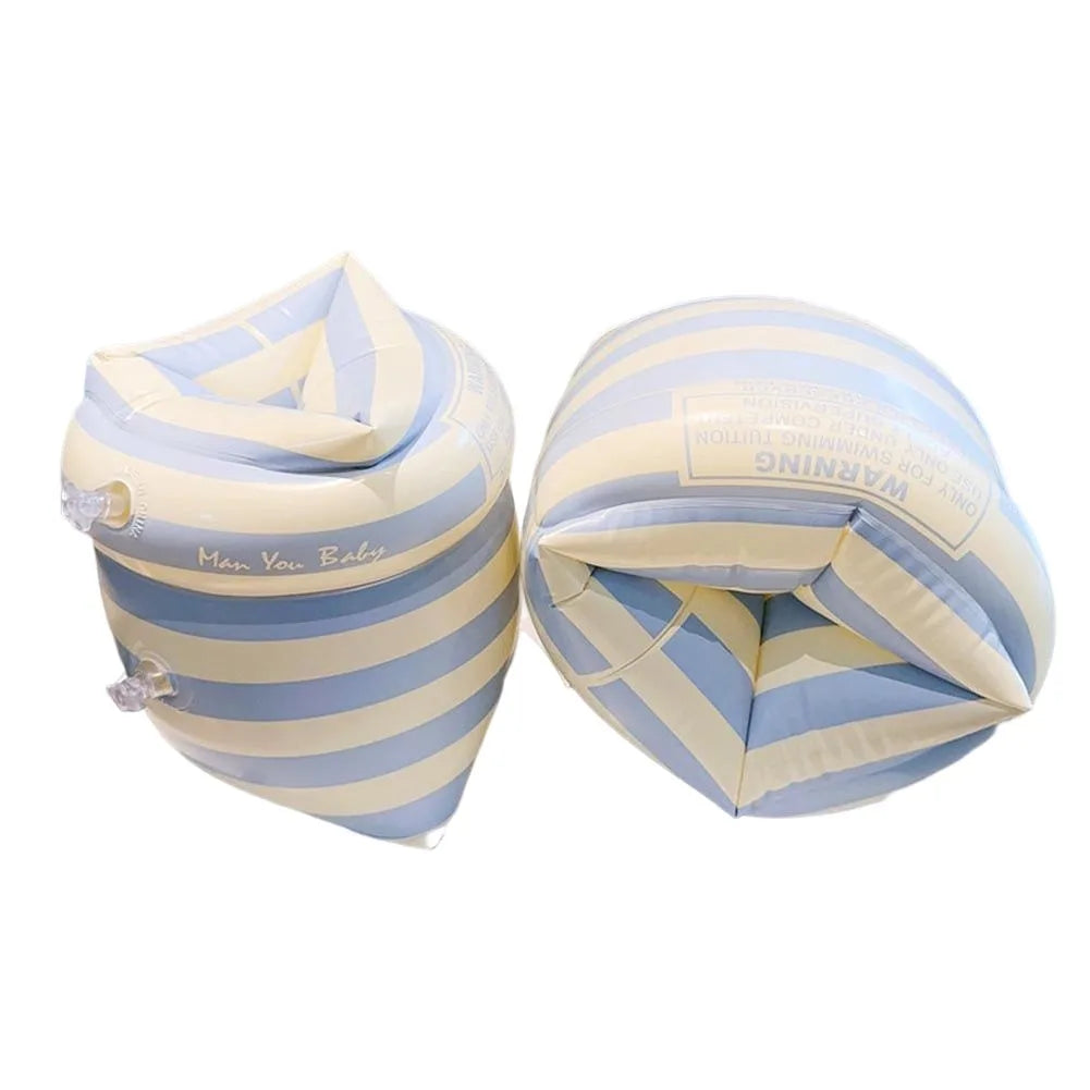 2Pcs Arm Swimming Rings Kids Adult Arm Float Rings Arm Bands Kids Swim Arm Floaties Toddler Inflatable Swimming Accessories