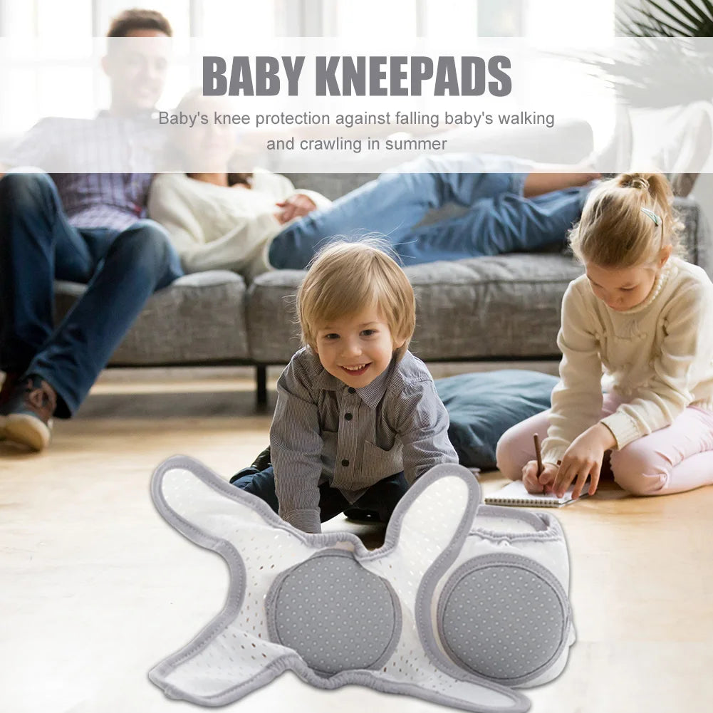 1 Pair Baby Knee Pad Crawling Elbow Cushion Infant Leg Warmer Kneecap Protector