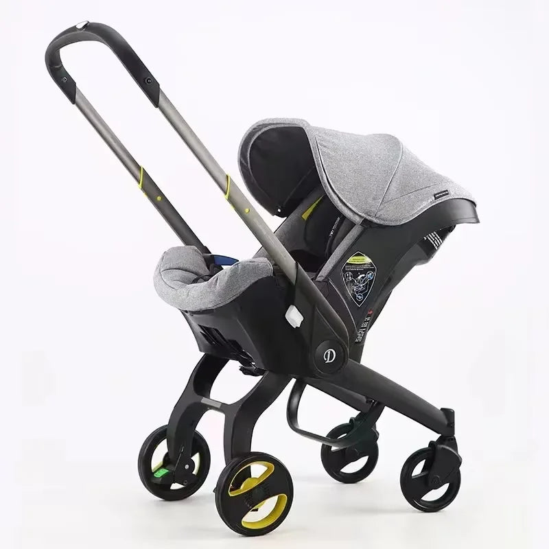 4 In 1 Baby Stroller Baby Cart Baby pram Baby Walker Infant Mother-Kids Children Portable Newborn Multi-function Child Car Seat