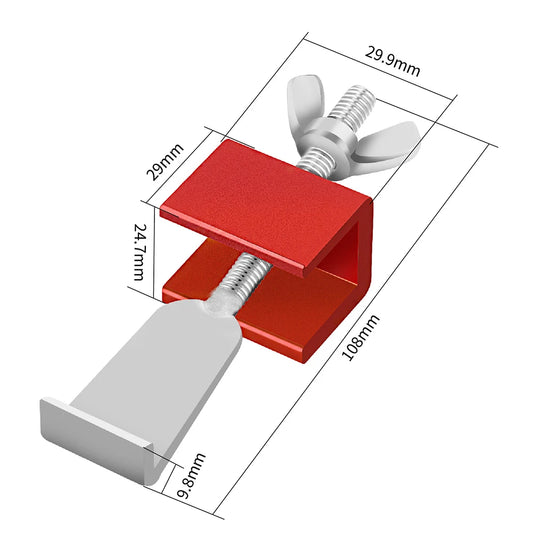 Anti-Theft Door Lock Slide Security Lock Stopper Aluminum Alloy Window Lock for Kids Pets Home